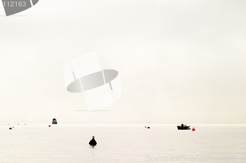 Image of Buoy in the Fog