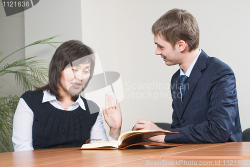 Image of Business meeting in office