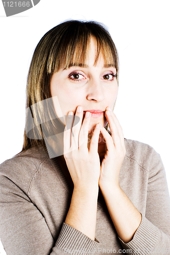 Image of Surprised girl