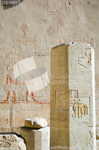 Image of Pillar in temple of Hatchepsut