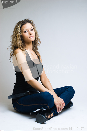 Image of Portrait of pretty girl