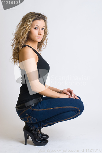 Image of Portrait of pretty girl