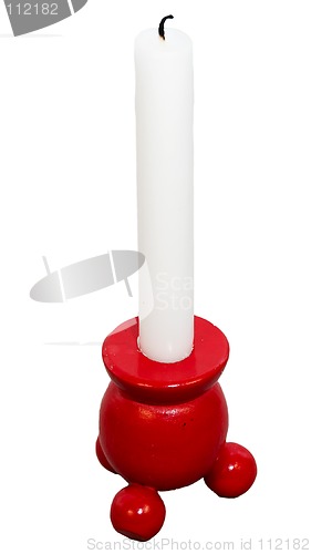 Image of Candle in Holder