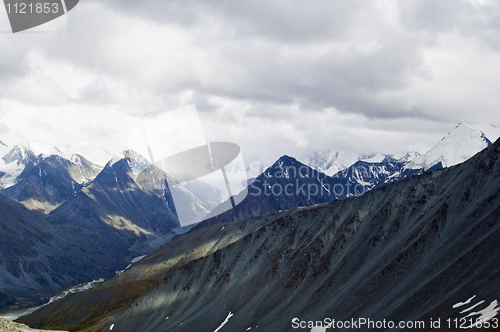 Image of Mountains range in Altai