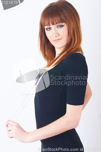 Image of Girl with red hair