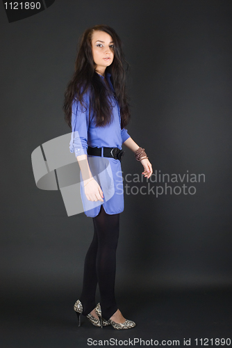 Image of Portrait of pretty woman