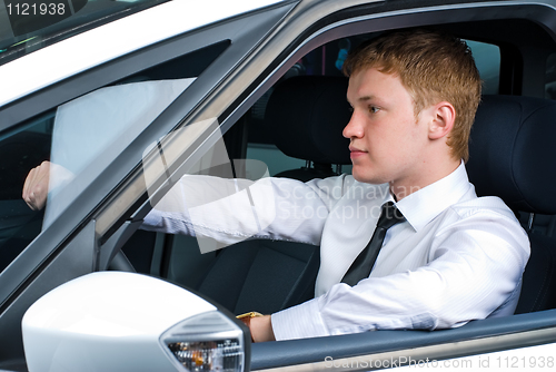Image of Driving man