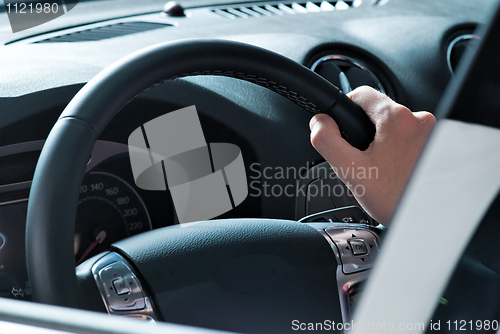 Image of Driving man