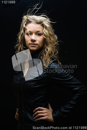 Image of Portrait of pretty woman