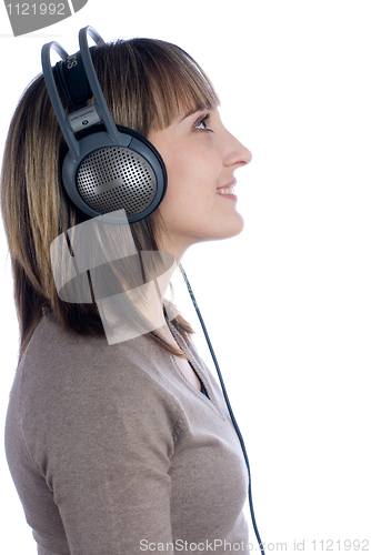 Image of Woman with headphones