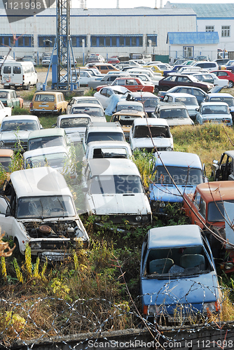 Image of Dump of old cars