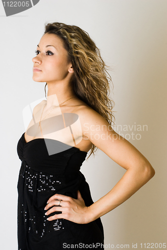 Image of Portrait of pretty girl