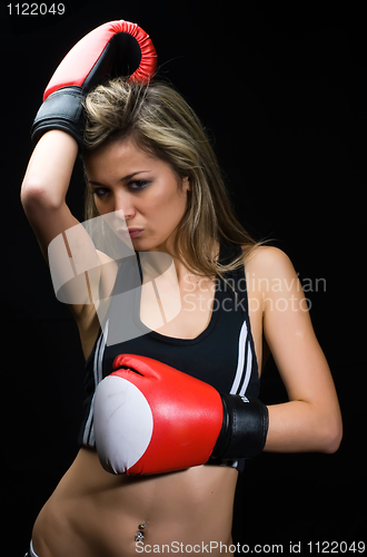 Image of Boxing girl