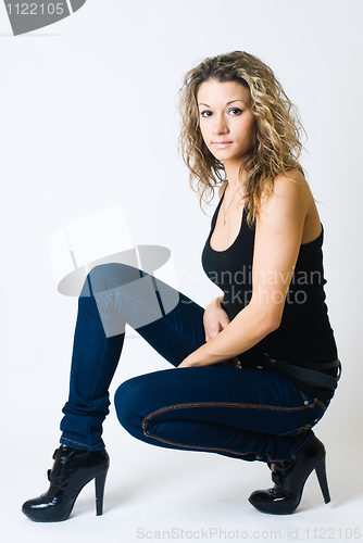 Image of Portrait of pretty girl