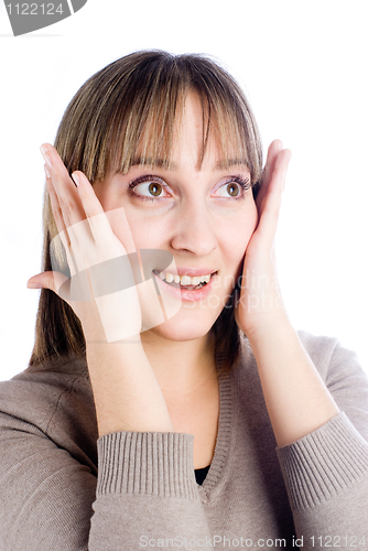 Image of Surprised girl