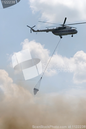 Image of Firefighter helicopter