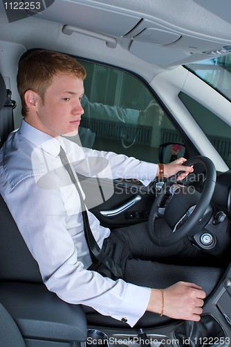 Image of Driving man