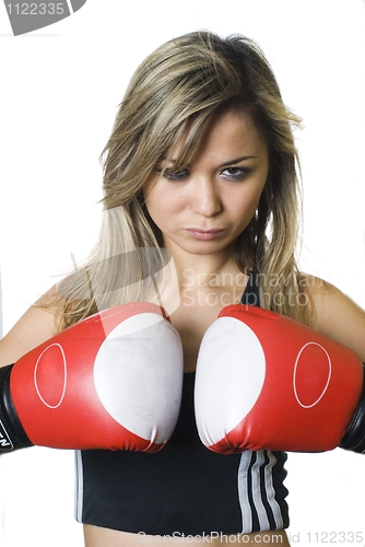 Image of Boxing girl