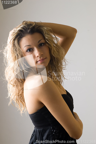 Image of Portrait of pretty girl
