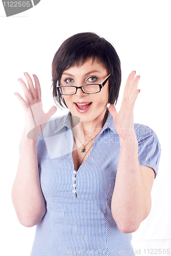 Image of Surprised girl