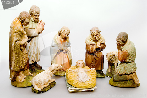 Image of Full Nativity Scene Commercialism