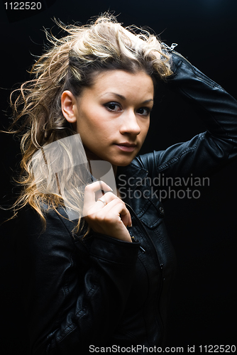 Image of Portrait of pretty woman