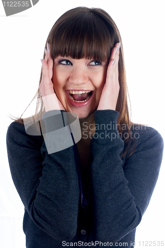 Image of Surprised girl