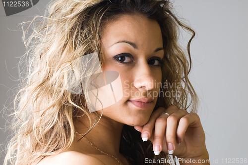 Image of Portrait of pretty girl