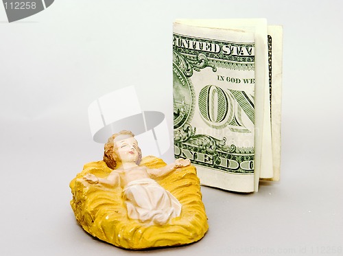 Image of Christ Child and Money