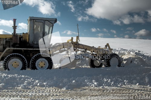 Image of Snow grader