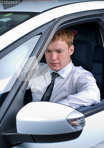 Image of Driving man