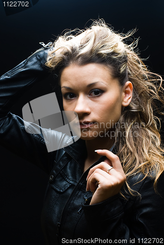 Image of Portrait of pretty woman