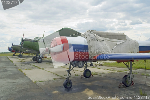 Image of Airplane Yak-52 and An-52