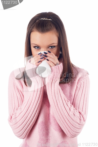 Image of Woman with cup