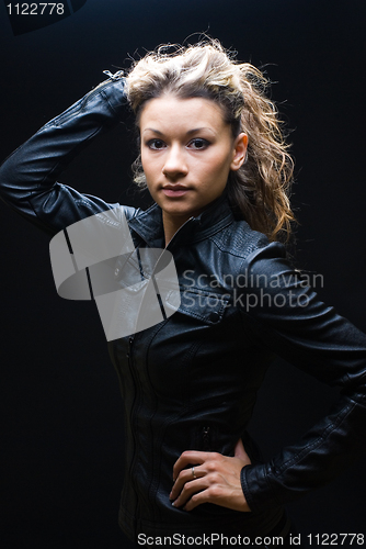 Image of Portrait of pretty woman