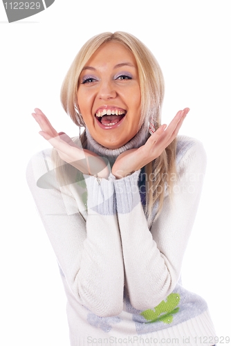 Image of Surprised girl