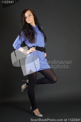 Image of Portrait of pretty woman