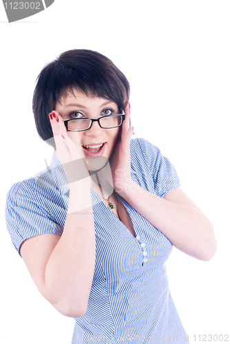 Image of Surprised girl