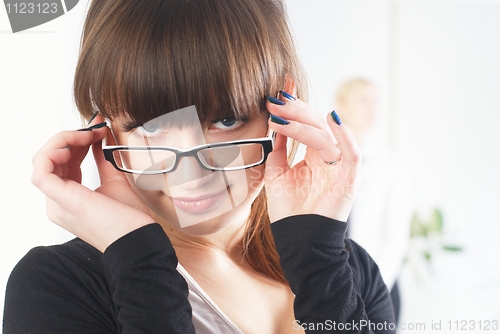 Image of Businesswoman in office