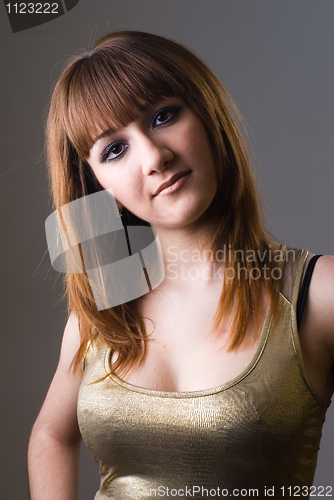 Image of Girl with red hair