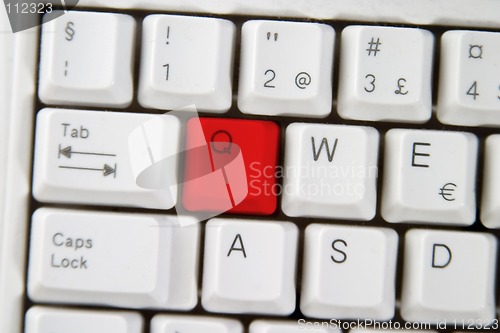 Image of Computer Keyboard Letter Q