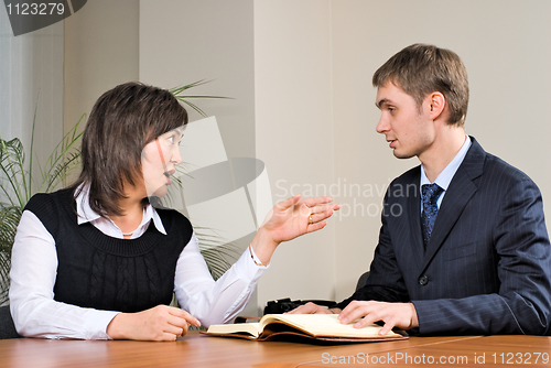 Image of Business meeting in office