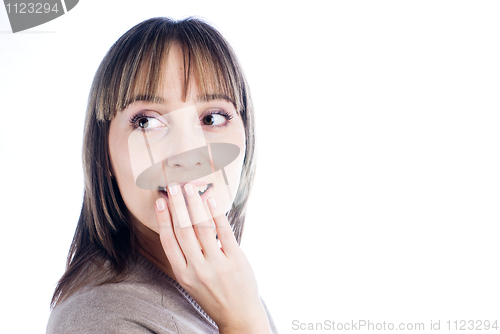 Image of Surprised girl