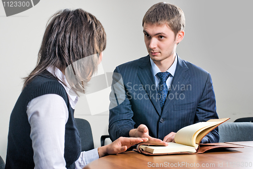 Image of Business meeting in office