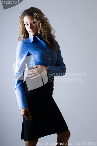 Image of Portrait of pretty girl