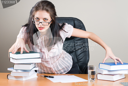 Image of Young businesswoman