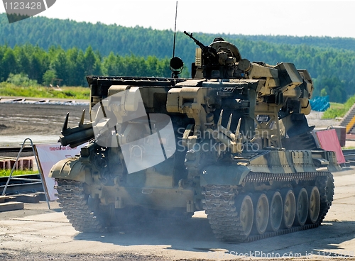 Image of Engineering military vehicle