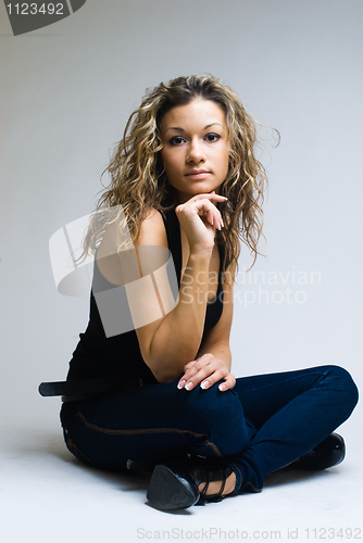Image of Portrait of pretty girl