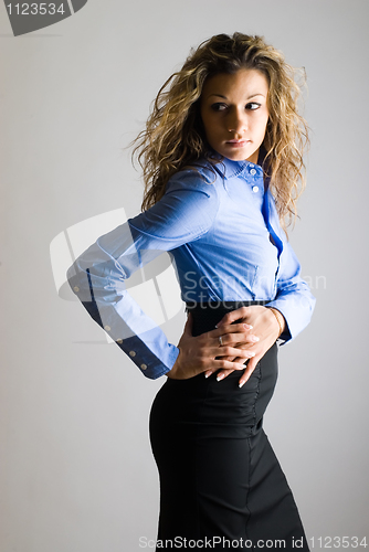 Image of Portrait of pretty girl