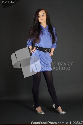 Image of Portrait of pretty woman